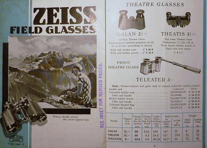 Zeiss cat June 1929;Teleater&Theatis;12%