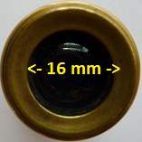 French Monocular eyepiece (2);9% diameter French Monocular eyepiece (2);9% diameter