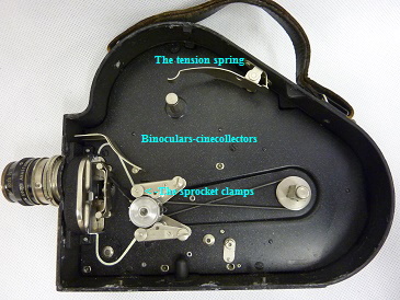 Cine-Kodak Model E No 82329 threading track ;10%