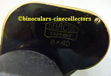 Delactis 8x40 CZJ No1325802 right plate;8% Delactis 8x40 CZJ No1325802 right plate;8%