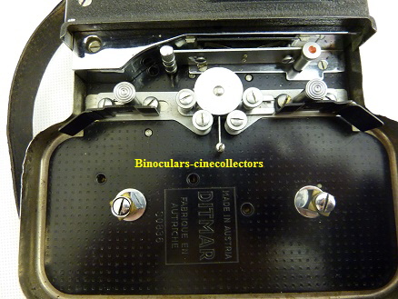 Ditmar 9,5 S0836 film guide & sprocket;12% Ditmar 9,5 S0836 film guide & sprocket;12%