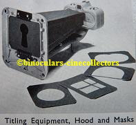 Movikon 8 Zeiss Ikon; Titling equipmnet;12%for web