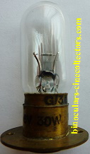 Pathescope Son 9,5 mm exciter lamp; 8% Pathescope Son 9,5 mm exciter lamp; 8%